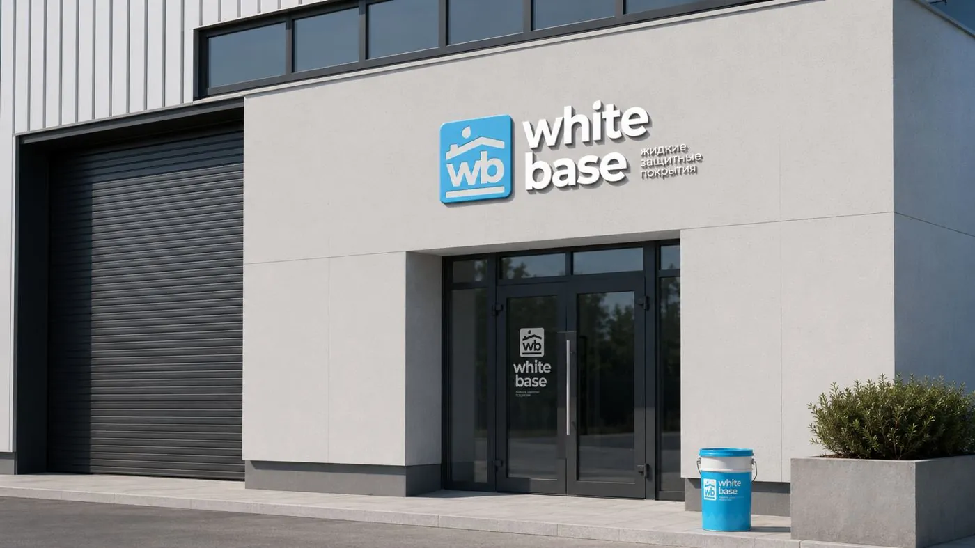 Фасад White Base с новым логотипом